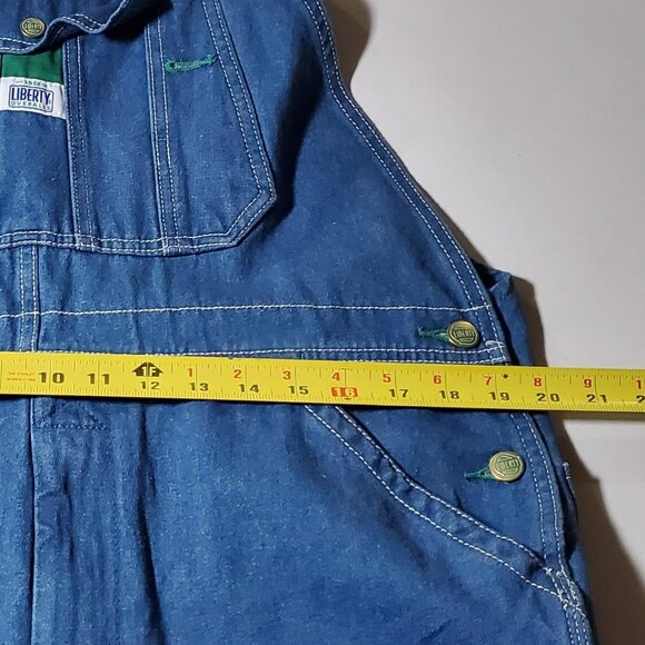 Liberty Relaxed Fit Denim Overalls NWT sz 34x30 - Picture 8 of 16